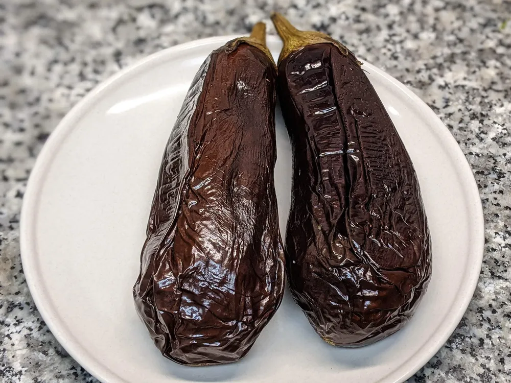 Berenjenas horneadas.