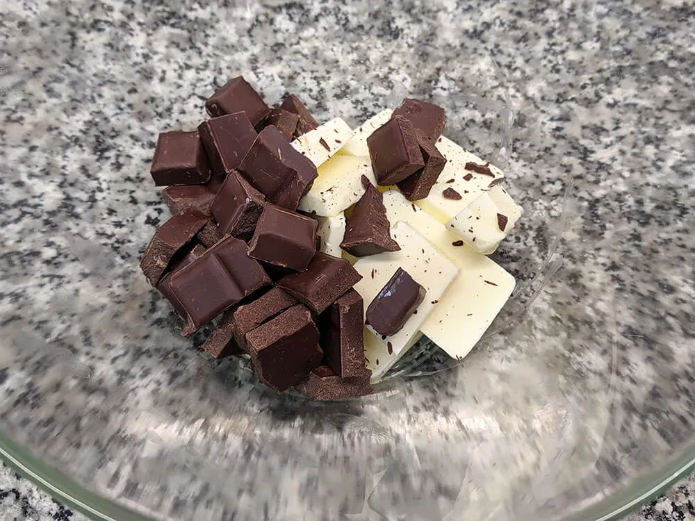Chocolate y mantequilla.