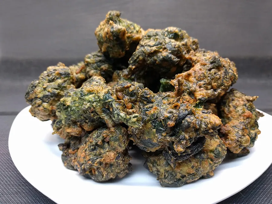 Buñuelos de espinacas