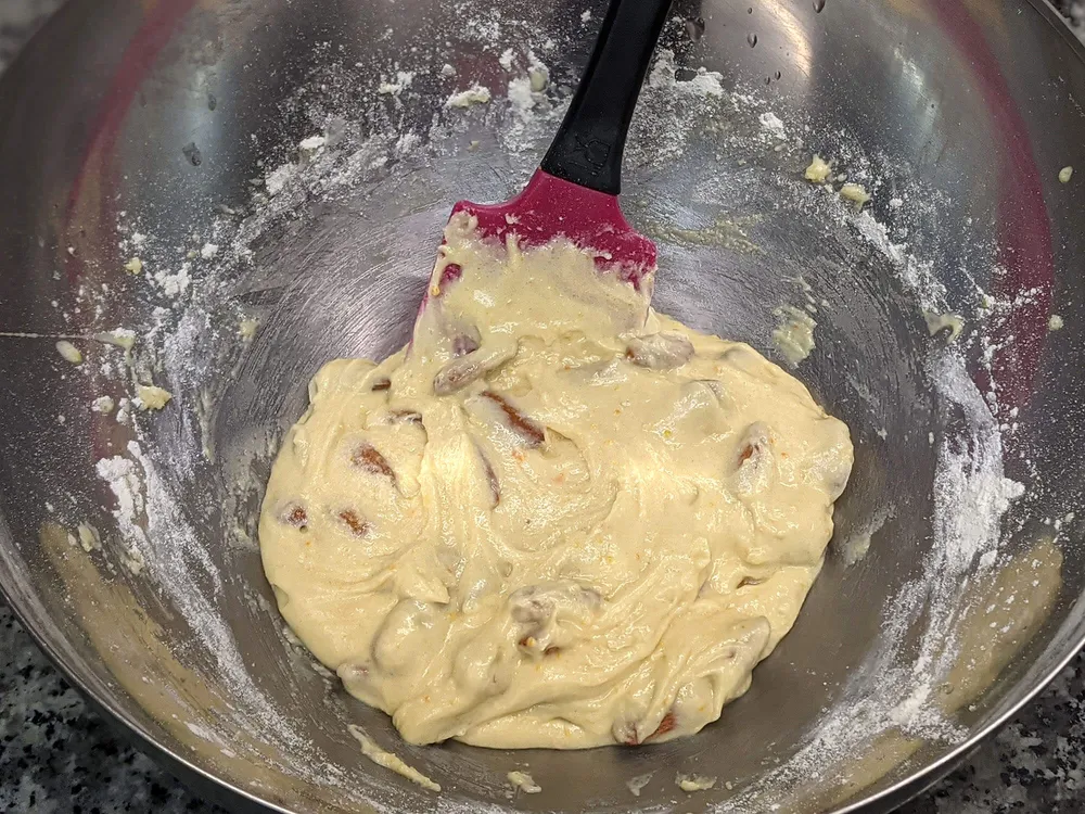 Pasta de carquiñolis cruda.