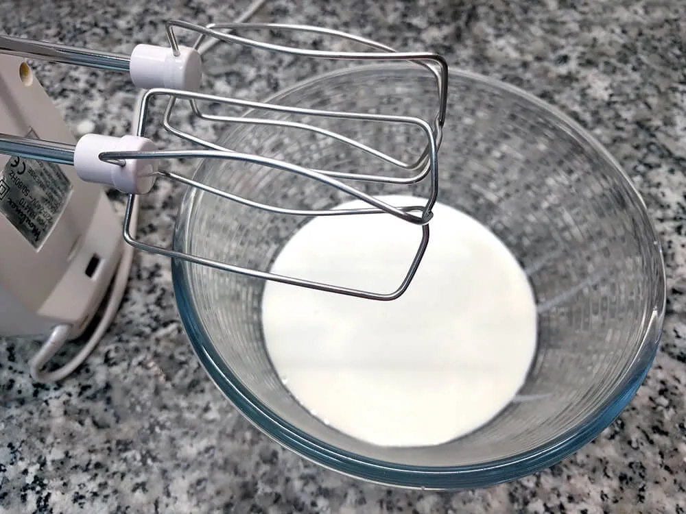 Nata líquida lista para montar