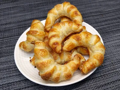 Croissants de hojaldre