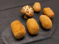 Croquetas de ceps y foie
