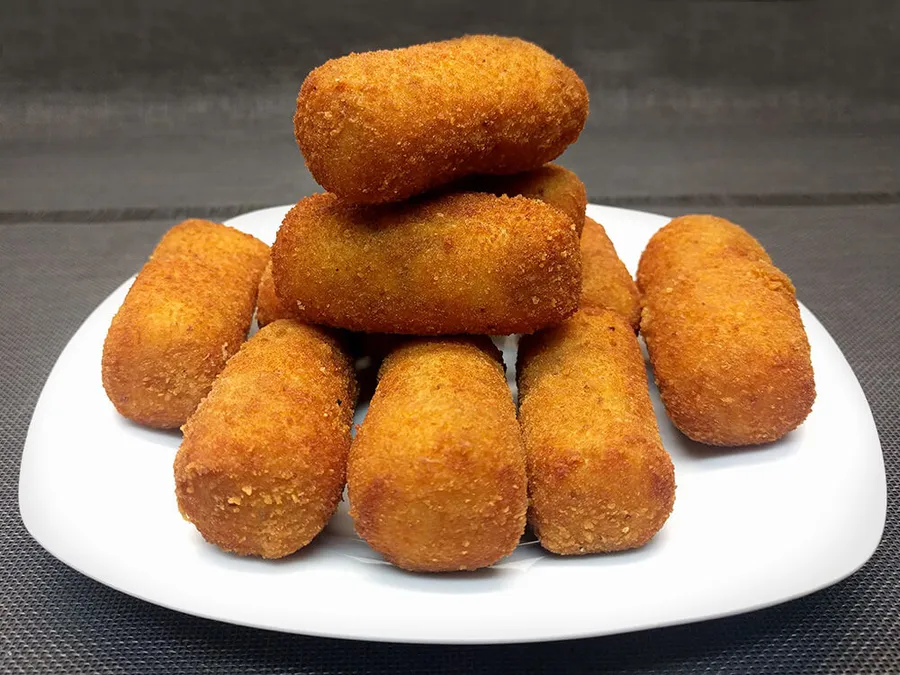 Ración de croquetas de jamón ibérico