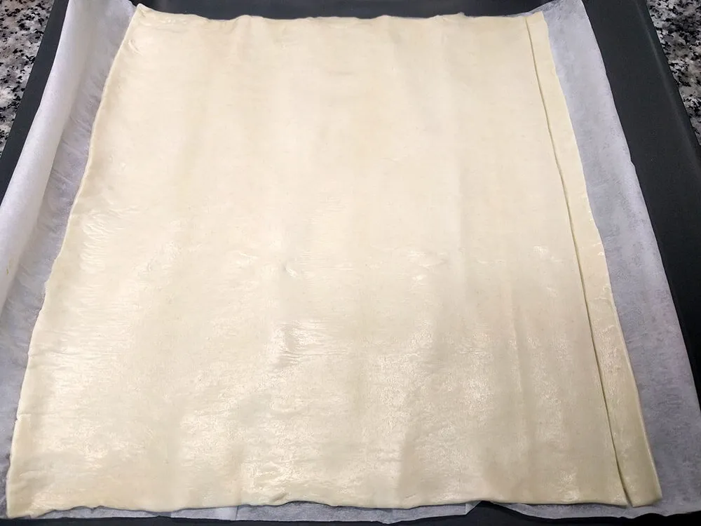 Masa de empanada cruda