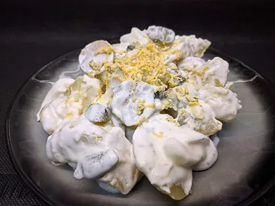 Ensalada de patata y bratwurst