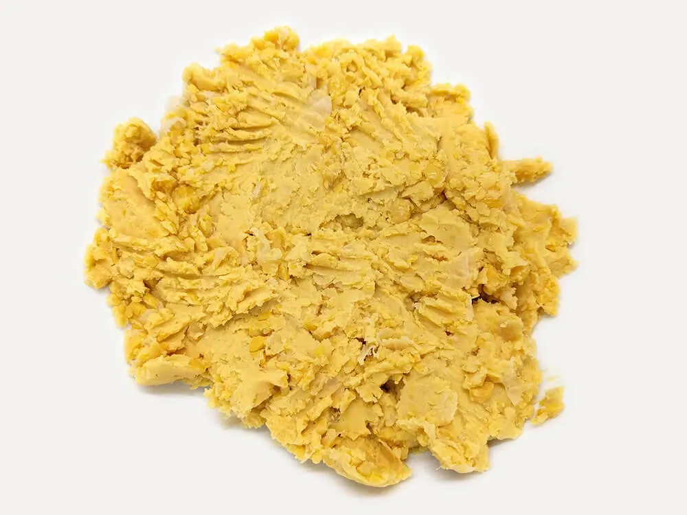 Garbanzos triturados