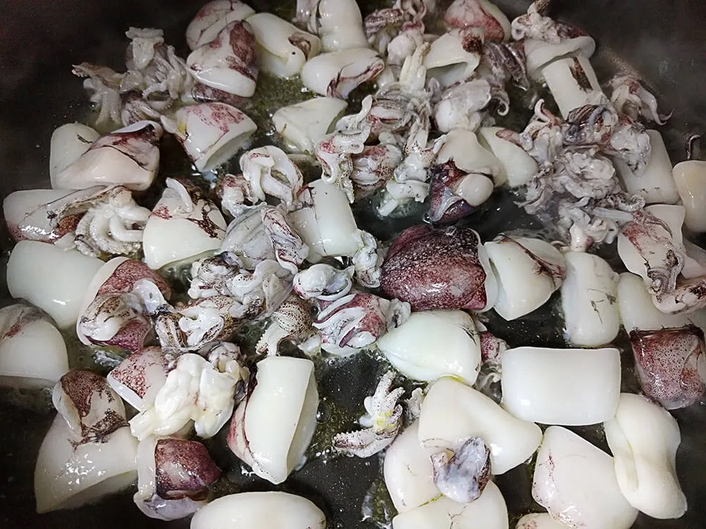 Calamares salpimentados