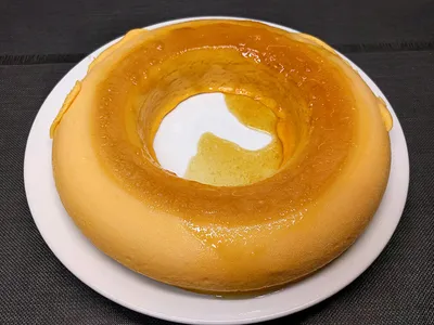 Flan de calabaza