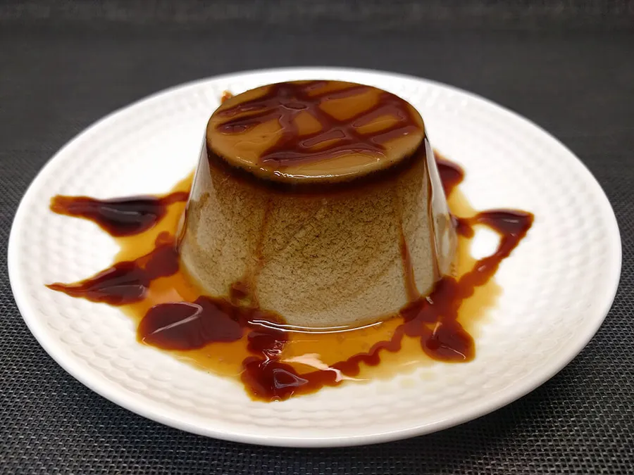 Flan de horchata