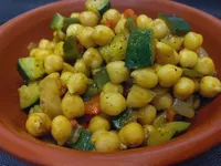 Garbanzos al Ras al hanut