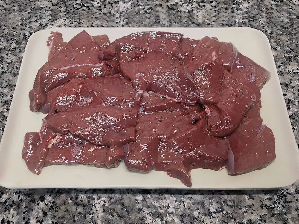 Hígado de ternera.