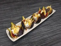 Higos con requesón.