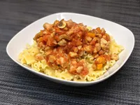 Primera presentación de la mafalda con soja texturizada