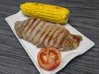 Presentación de las mazorcas al horno