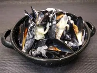 Mejillones con roquefort