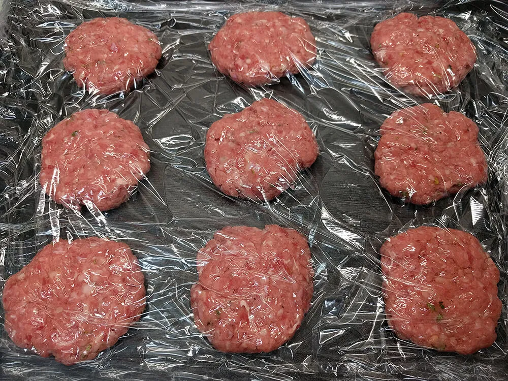 Mini hamburguesas de carne picada