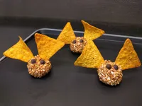 Murciélagos de queso cremoso