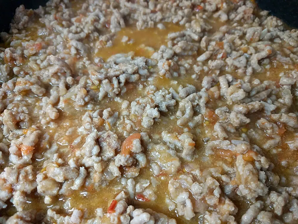 Relleno de la musaka