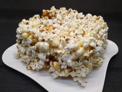 Pastel de palomitas dulces