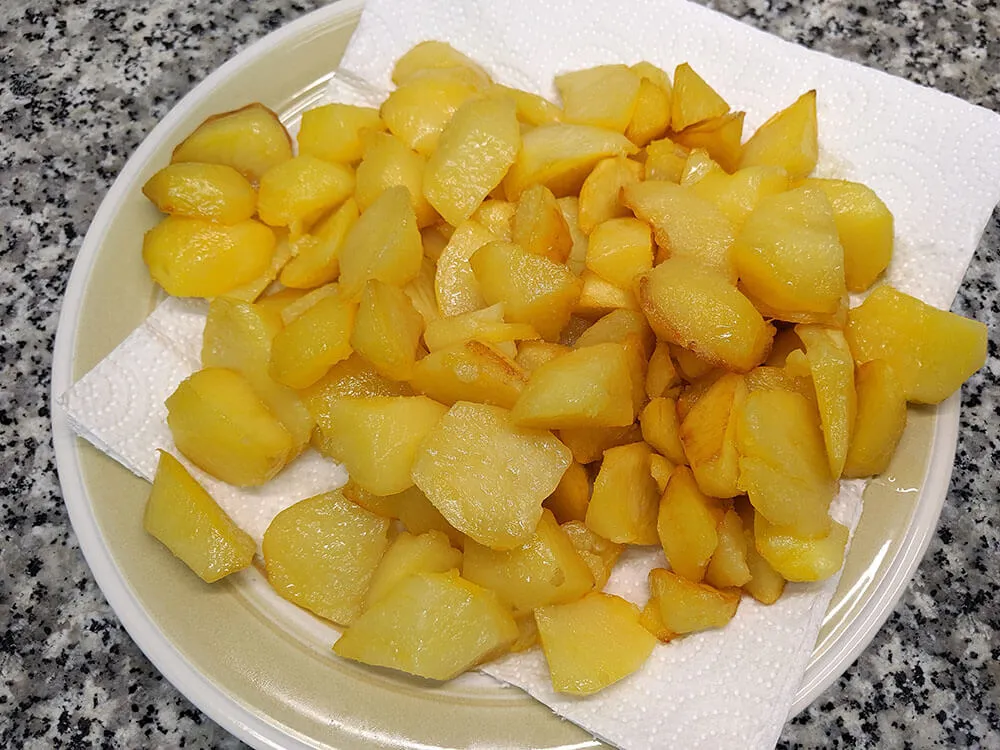 Patatas fritas.