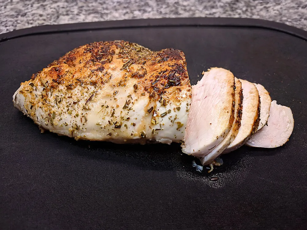 Pechuga de pollo laminada.