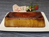 Pudín de turrón.