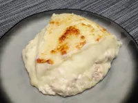 Puré de patatas con atún.