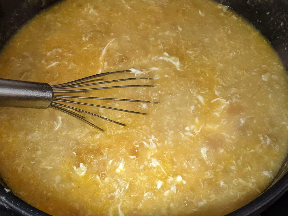 Sopa de ajo.