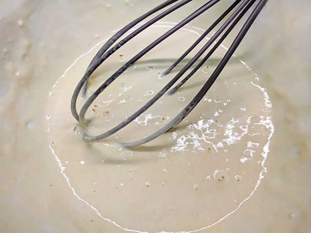 Zanahorias cortadas en remojo.